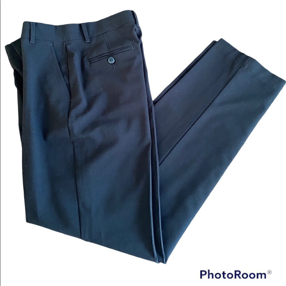 Chaps boys flat front dress pant